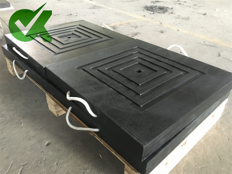 large pattern 10mm temporary access road mats factory